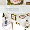 Tischdecke Wachstuch MIMOSA Blumen Beige Robust Produktbild-Vorschau 3