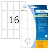 Vielzwecketiketten weiß 25x40 mm Movables/ablösbar Papier Produktbild-Vorschau 2