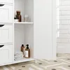 VASAGLE Sideboard Badezimmerschrank, Holz Beistellschrank, Produktbild-Vorschau 5