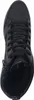 A top-down view of a black boot. Anteprima dell’immagine prodotto