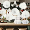 Adornos de copos de nieve de papel, decoración navideña, Vista previa de la imagen del producto 5