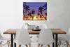 MuchoWow® Poster Palme - Sonne - Meer 80x60 cm - Kunst für Produktbild-Vorschau 1