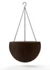 KETER Bloempot Ophangsfeer 35 x 35 x 22 cm Bruin 229544 Productafbeelding-voorbeeld 3
