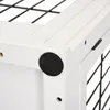 Paws Paws Hundekäfig für Zuhause 2 Türen MDF Metall weiß Produktbild-Vorschau 8