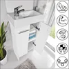 paplinskimoebel Waschtisch mit Unterschrank  81 cm x 40 cm Produktbild-Vorschau 2