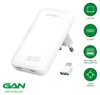 4smarts Netzladegert FlatPlug Slim Dual 65W GaN 2C. wei Produktbild-Vorschau 5