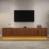 Merax TV Lowboard mit LED Beleuchtung, TV Schrank mit Produktbild-Vorschau 7