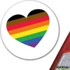 Huuraa Aufkleber Alternative LGBT+ Pride Flagge LGBTQ Herz Produktbild-Vorschau 2