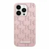 Telefoonsleeve Karl Lagerfeld, leer, met monogram en Productafbeelding-voorbeeld 1