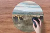 MuchoWow® Mauspad Mousepad Schottische Highlander - Nebel - Produktbild-Vorschau 3