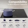 CIARRA Table de cuisson à induction encastrable 60 cm Plans Voir les images du produit 9