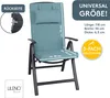 LILENO HOME Gartenstuhl Auflagen mit Kopfkissen [1er Set - Produktbild-Vorschau 2