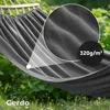 Gerdo | Hängematte XXL - 260x150 cm - Grau - Stabil, Produktbild-Vorschau 4