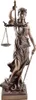 Justitia Figur 33 cm Göttin der Gerechtigkeit Statue mit Produktbild-Vorschau 3