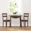 A dining set with two chairs and a table in front of a window. Produktbild-Vorschau