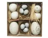 Ostereier & Osterneste Set Natur / Weiß Produktbild-Vorschau 1