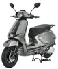 Motorroller Napoli 125 ccm 85 km/h EURO 5+ silber-schwarz Produktbild-Vorschau 3