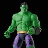 A close-up studio shot of a green Hulk action figure against a black background. Produktbild-Vorschau