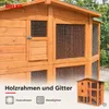 Hühnerstall XL Kleintierstall mit Auslauf & Nestbox Produktbild-Vorschau 14