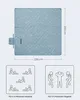 A top-down view of a folded picnic blanket with dimensions indicated, and two smaller diagrams showing how many people can sit or lie on it. Produktbild-Vorschau
