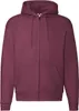 Kapuzenjacke für Herren - FOL HOODED SWEAT JACKET - bordo - Produktbild-Vorschau 1