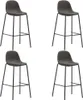 5-tlg. Bar-Set Stoff Dunkelgrau Produktbild-Vorschau 7