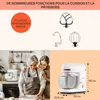 Klarstein Robot Patissier Multifonctions, Batteur sur Voir les images du produit 5