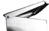 A close-up shot of a stainless steel mailbox with its lid open. Produktbild-Vorschau