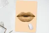 MuchoWow® Mauspad Mousepad Lippen - Pastell - Braun 40x60 Produktbild-Vorschau 5