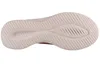 The underside of a red shoe is shown against a white background. Voir les images du produit