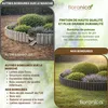 Floranica Ganivelle 40 x 100 cm Gris foncé bordure de Voir les images du produit 4
