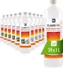 A group of bioethanol bottles arranged in a row with one bottle prominently displayed in the foreground. Produktbild-Vorschau