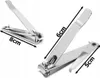 Verk 27061 Obcinacz do paznokci 8 cm, 2 szt Podgląd zdjęcia produktu 2