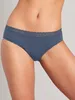 Schiesser Damen 4 er Pack Slips schwarz/flieder Gr. 38 - 40 Produktbild-Vorschau 7