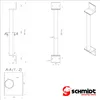 SCHMIDT security tools Wandhalter für Schwenkarm Produktbild-Vorschau 3