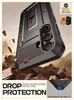 A rugged phone case is shown in a dramatic, rocky environment, suggesting durability and protection. Náhled obrázku produktu