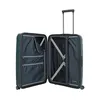 An open suitcase with its interior visible, against a white background. Produktbild-Vorschau