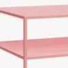 Stolik kawowy 'Solund' stalowy 90 x 60 x 45 cm różowy Podgląd zdjęcia produktu 10