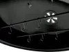 Close-up view of the interior of a smoker with hanging hooks and a vent. Podgląd zdjęcia produktu
