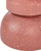 BELIANI Beistelltisch Rot MgO und Glasfaser Rund ⌀ 37 cm Produktbild-Vorschau 6