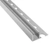 T77 LED Alu Fliesenprofil 12mm silber 1m klar Produktbild-Vorschau 1