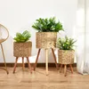 Blumentopf Übertopf Groß Blumenkübel Innen Pflanzentopf Set Produktbild-Vorschau 3