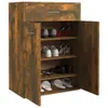vidaXL Schuhschrank Räuchereiche 60x35x84 cm Holzwerkstoff Produktbild-Vorschau 11