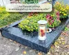 Grablaterne aus Edelstahl inkl. 7 Tage Kerze für Friedhof – Produktbild-Vorschau 6