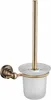Sapho DIAMOND Hänge-WC-Bürste, Milchglas, Bronze Produktbild-Vorschau 1