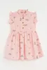 Kleid für Mädchen – 100 % Baumwolle – Blumenmuster – Größe  Produktbild-Vorschau 4