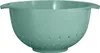 A teal colander is shown against a white background. Produktbild-Vorschau