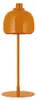 Corolle-Lampe, Stahl, orange, H. 40 cm, G9 Produktbild-Vorschau 5