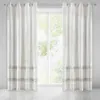 Gardine ANNE weiß beige 140x270 cm  Ösen Produktbild-Vorschau 1