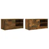 The Living Store TV-Schränke 2 Stk. Räuchereiche 80x35x36,5 Produktbild-Vorschau 4